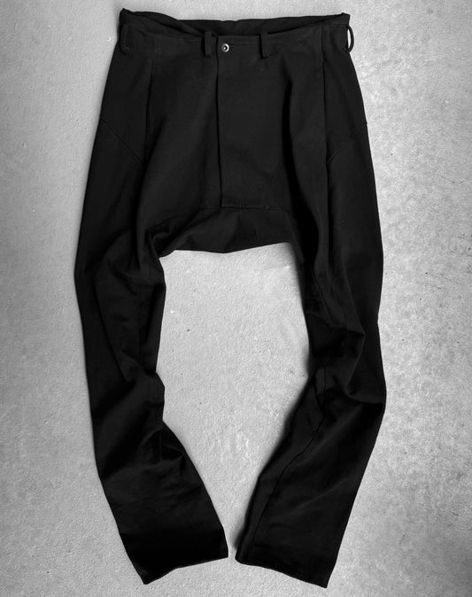 N/07 Articulated Cut Drop-crotch Jersey Sarrouel Pants