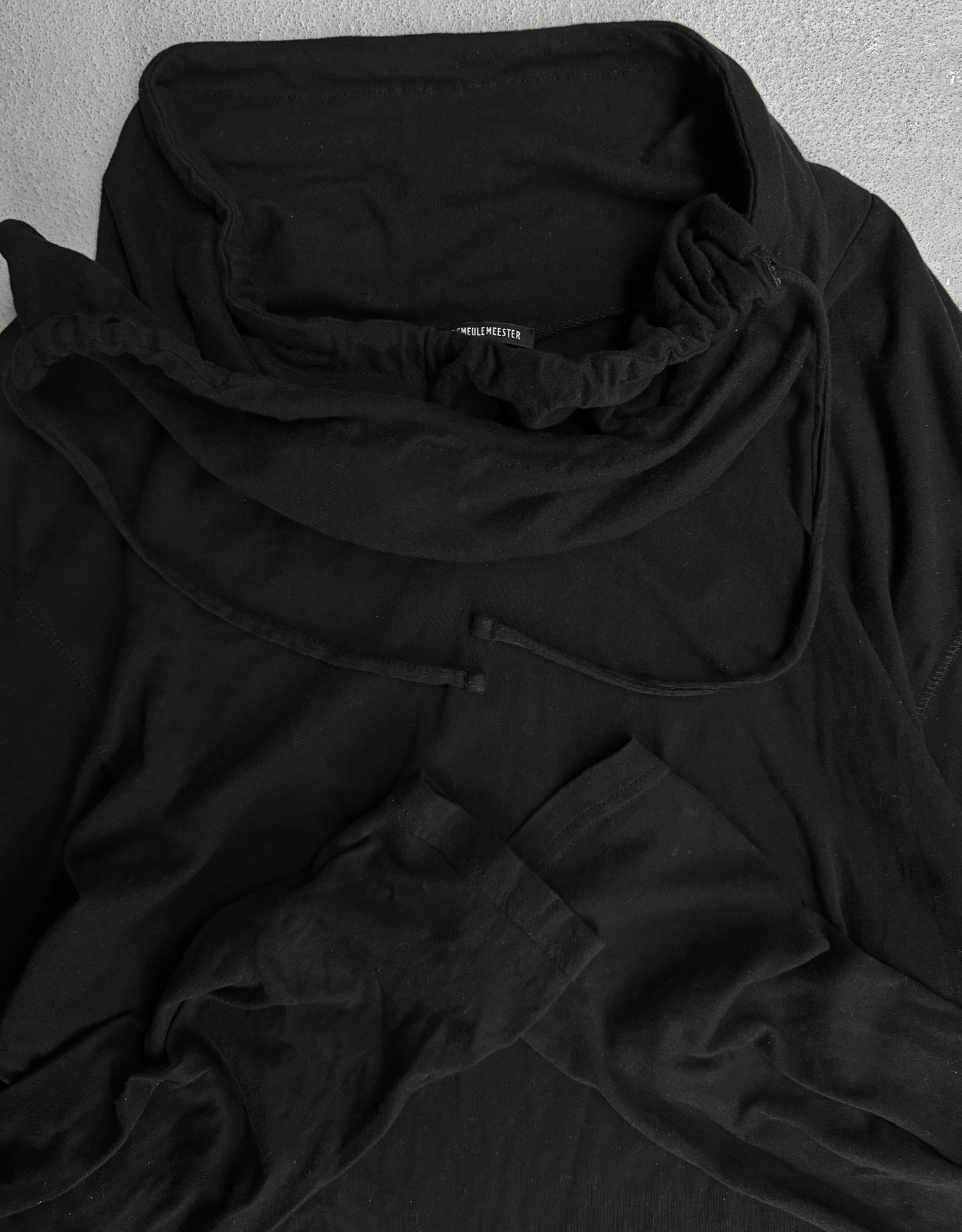 Ann Demeulemeester Early 00s Layered Collar Long-sleeve