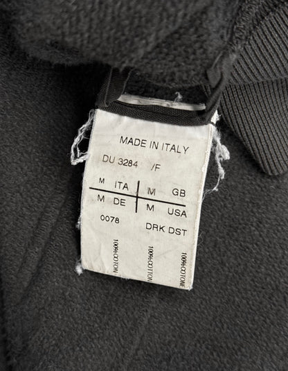 Rick Owens DRKSHDW SS12 “NASKA” Dark Dust Drawstring Hoodie