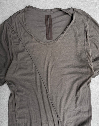Rick Owens DRKSHDW Early 00s Dark Dust ‘Bias Cut’ T-shirt