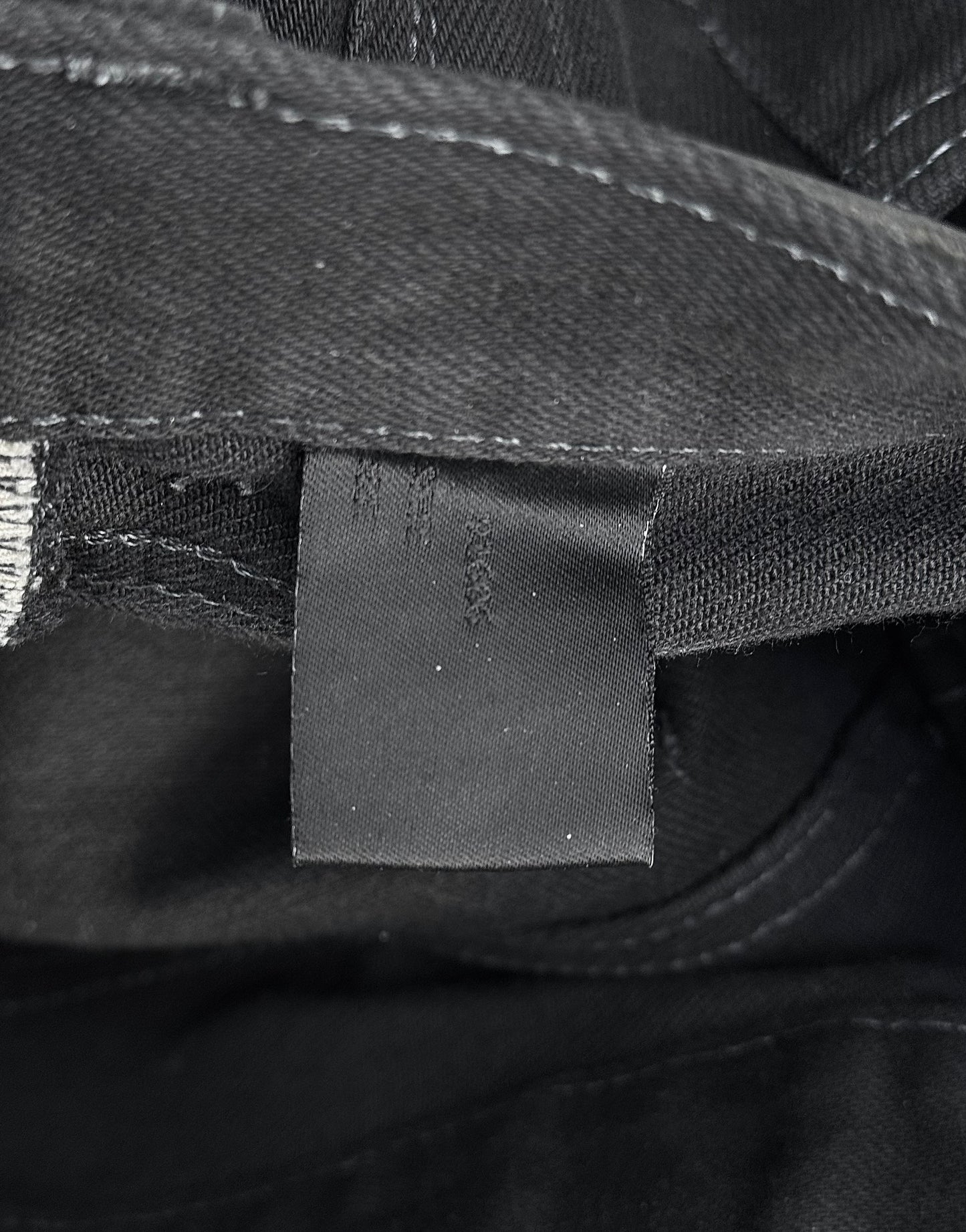 N.Hoolywood Early 00s Black Bootcut Skinny Denim