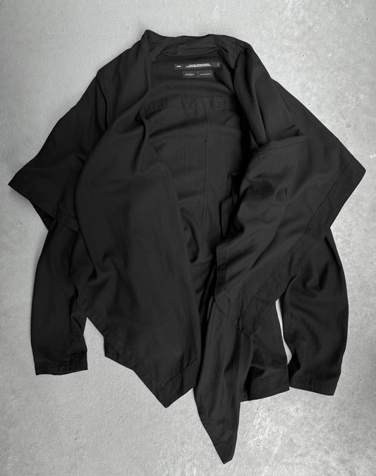 Julius_7 SS21 Permanent Collection Drape Long-sleeve Shirt