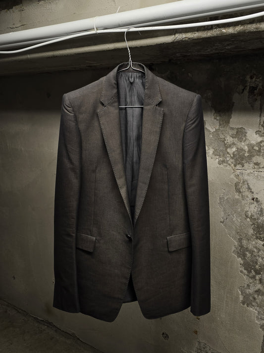 DEEPTI Collection °015 ‘J-001 ARG-8/925’ .999 Silver Plated Lined Classic Short Jacket