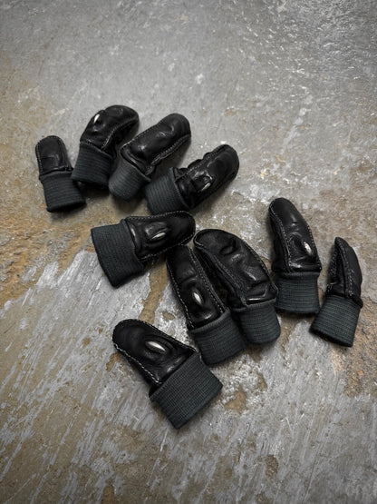 Carol Christian Poell 'AM/2596 ROOMS-PTC/010' Object-dyed Kangaroo Leather Prosthetic Fingers | Archive Fashion Toronto