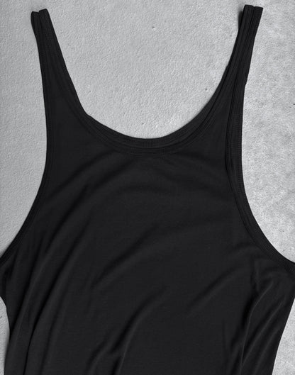 Boris Bidjan Saberi SS16-17 ‘TANK1-F0407F’ Object-dyed Raw Hem Tank Top