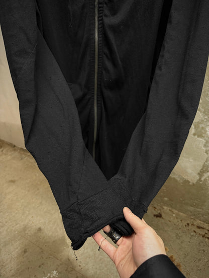 DAMIR DOMA SILENT by DAMIR DOMA 2010s 'TRENNUS' Asymmetric Zip Up Hoodie detail | DRIEW GARMENTS