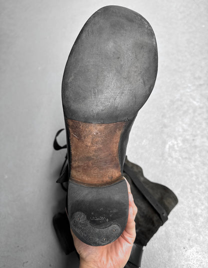 M.A+ by Maurizio Amadei Custom 1-of-1 Hybrid Leather Buckle Engineer Boots