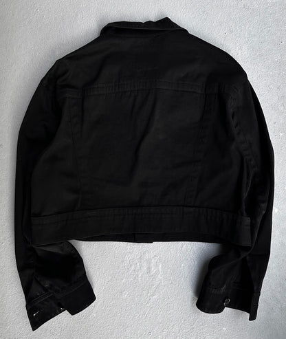 Y’s by Yohji Yamamoto SS04 Cropped Button- up Trucker Jacket