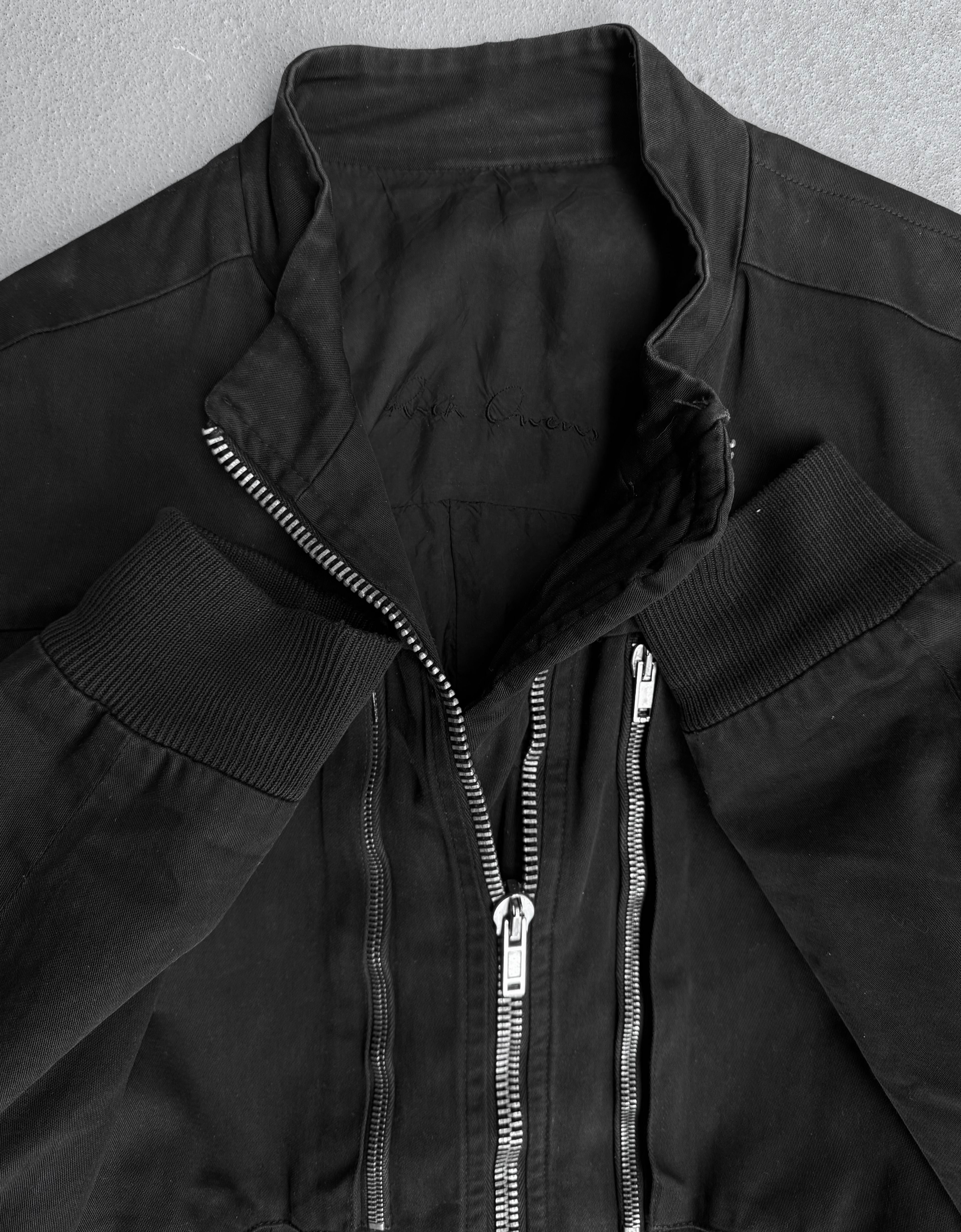 Rick Owens SS05 Multi-zip Pockets Bomber Jacket | DRIEW