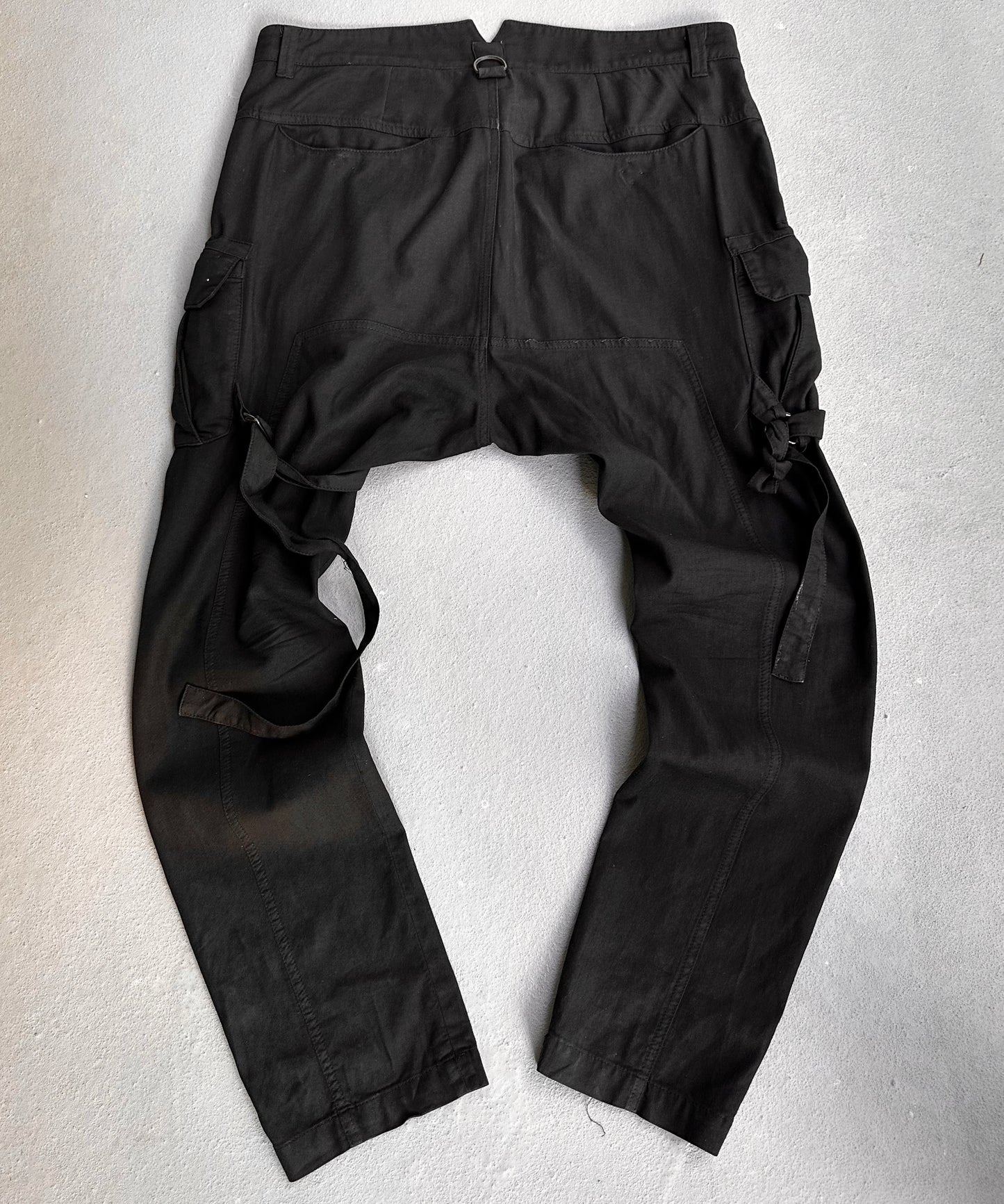 Alexandre Plokhov AW14 Drop-crotch Bondage Cargo Pants