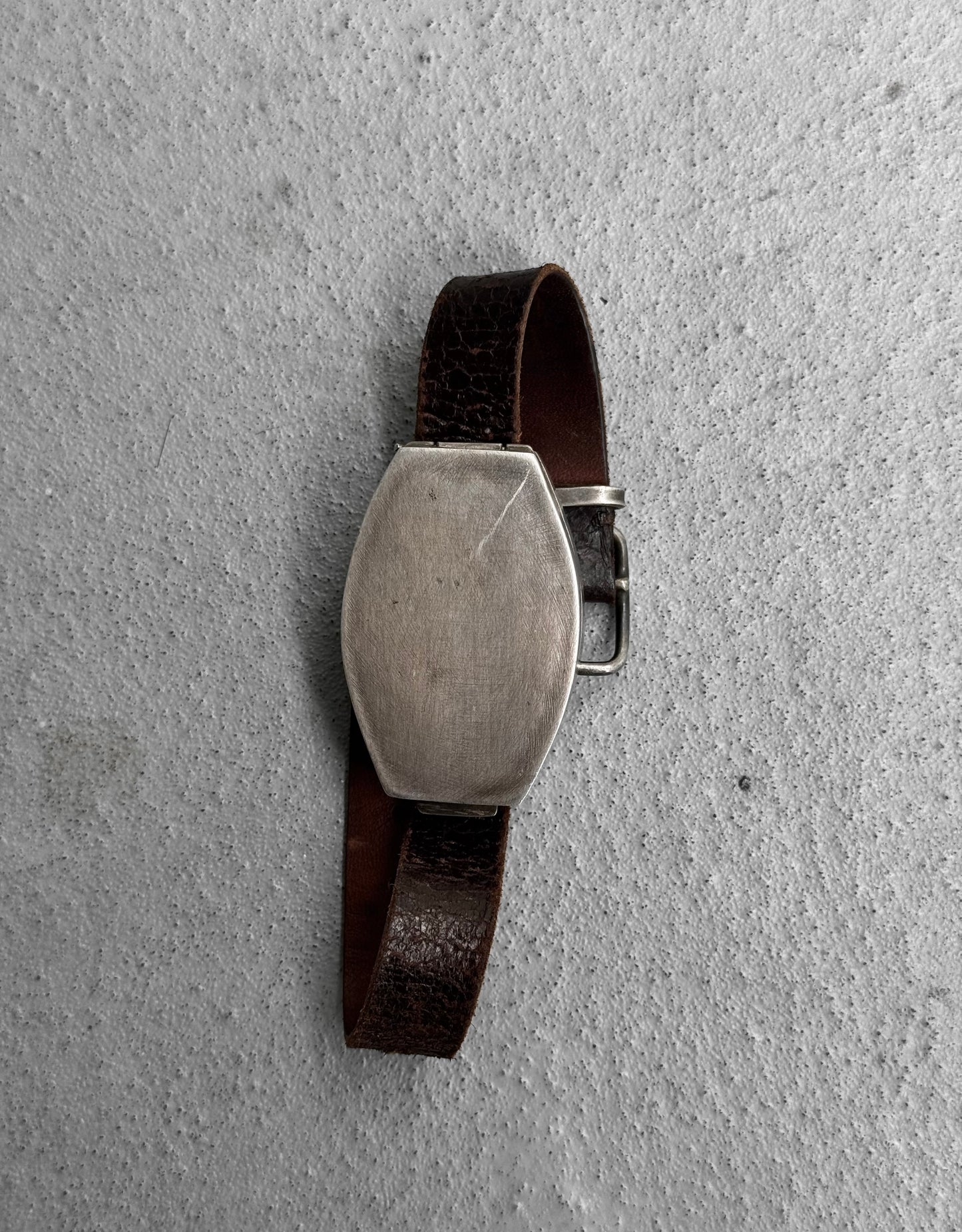 Carol Christian Poell ‘MM/0595’ Objet D’art Silver Watch Bracelet