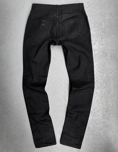Saint Laurent Paris AW16 Distressed Crash Skinny Denim