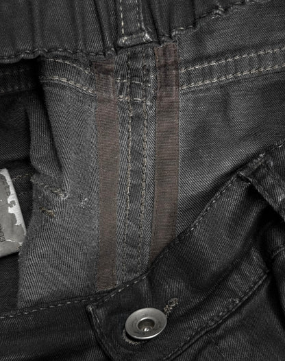 Rick Owens DRKSHDW SS14 “VICIOUS” Waxed Memphis Pants