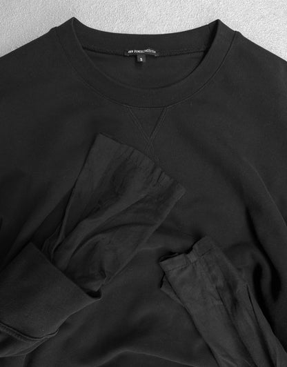 Ann Demeulemeester SS17 Double Layered Sleeve Crewneck
