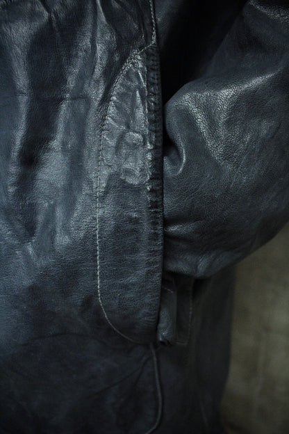 Carol Christian Poell 'LOM/2400 ROOLS-PTC/29' Reversible Object-dyed Kangaroo Leather Parachute Parka Jacket