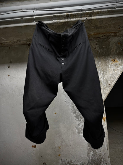 Christopher Nemeth Chistopher Nemeth 2010s Darted Knee Cuff Pants | Archive Fashion Toronto