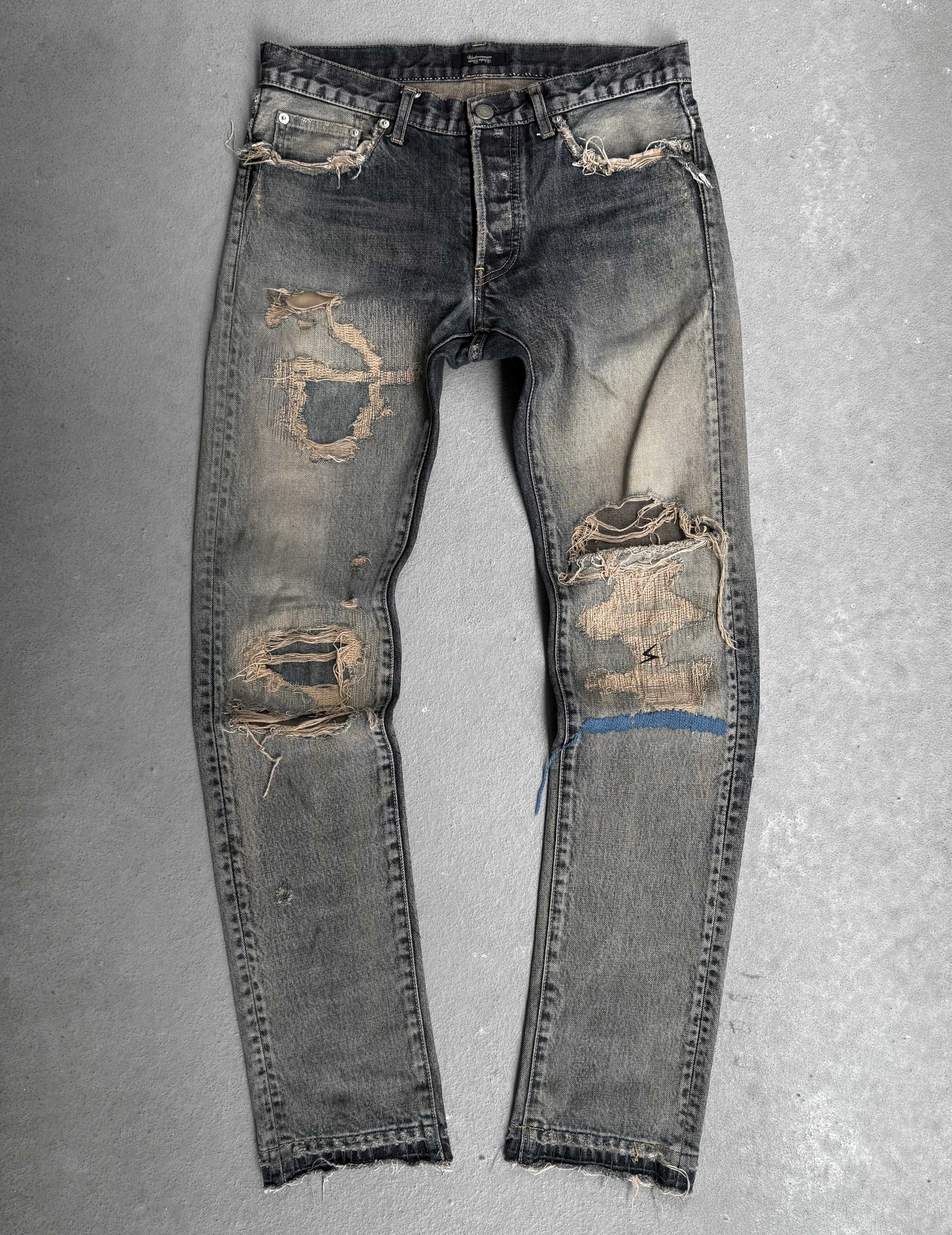 Undercover SS10 Less But Better Distressed Denim | Size 2 – DRIEW