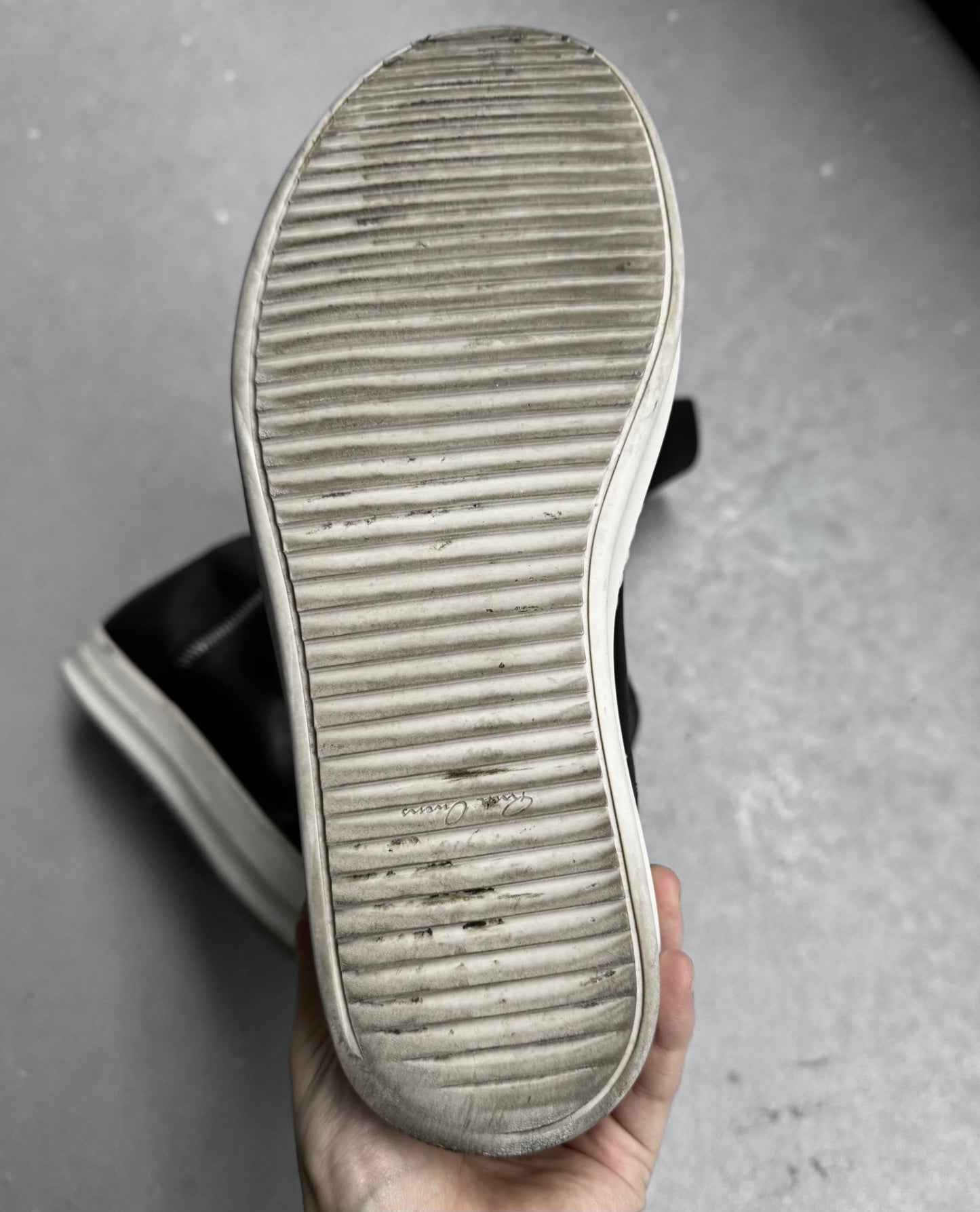 Rick Owens AW12 "MOUNTAIN" Laceless Leather Ramone Boots