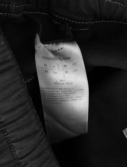 Rick Owens DRKSHDW AW24 "PORTERVILLE" Drop-crotch Waxed Creatch Cargo Denim