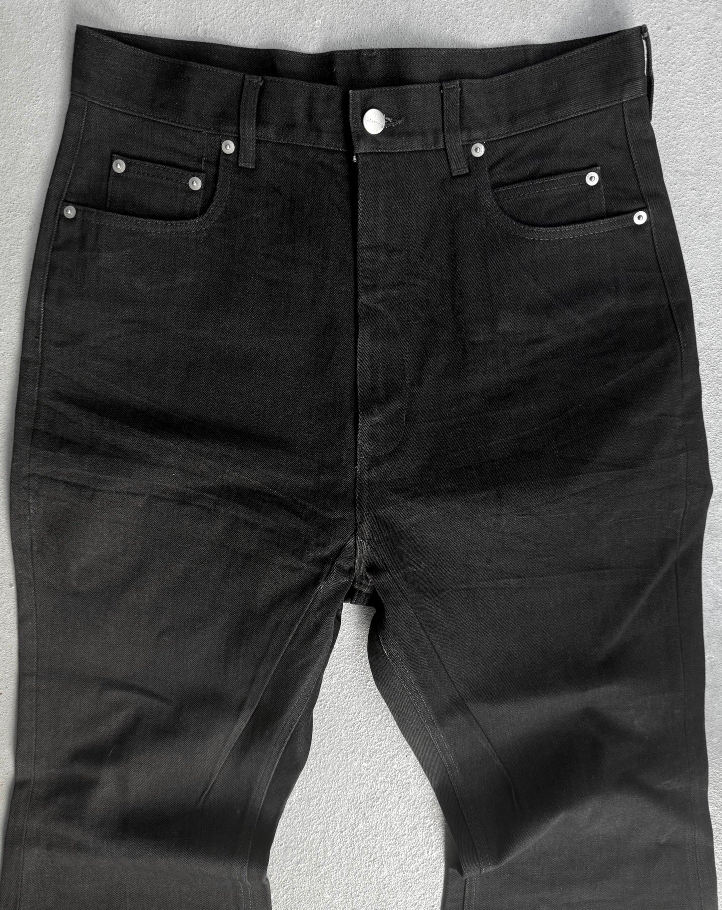 Rick Owens AW23 "LUXOR" Bolan Bootcut 16oz Selvedge Denim