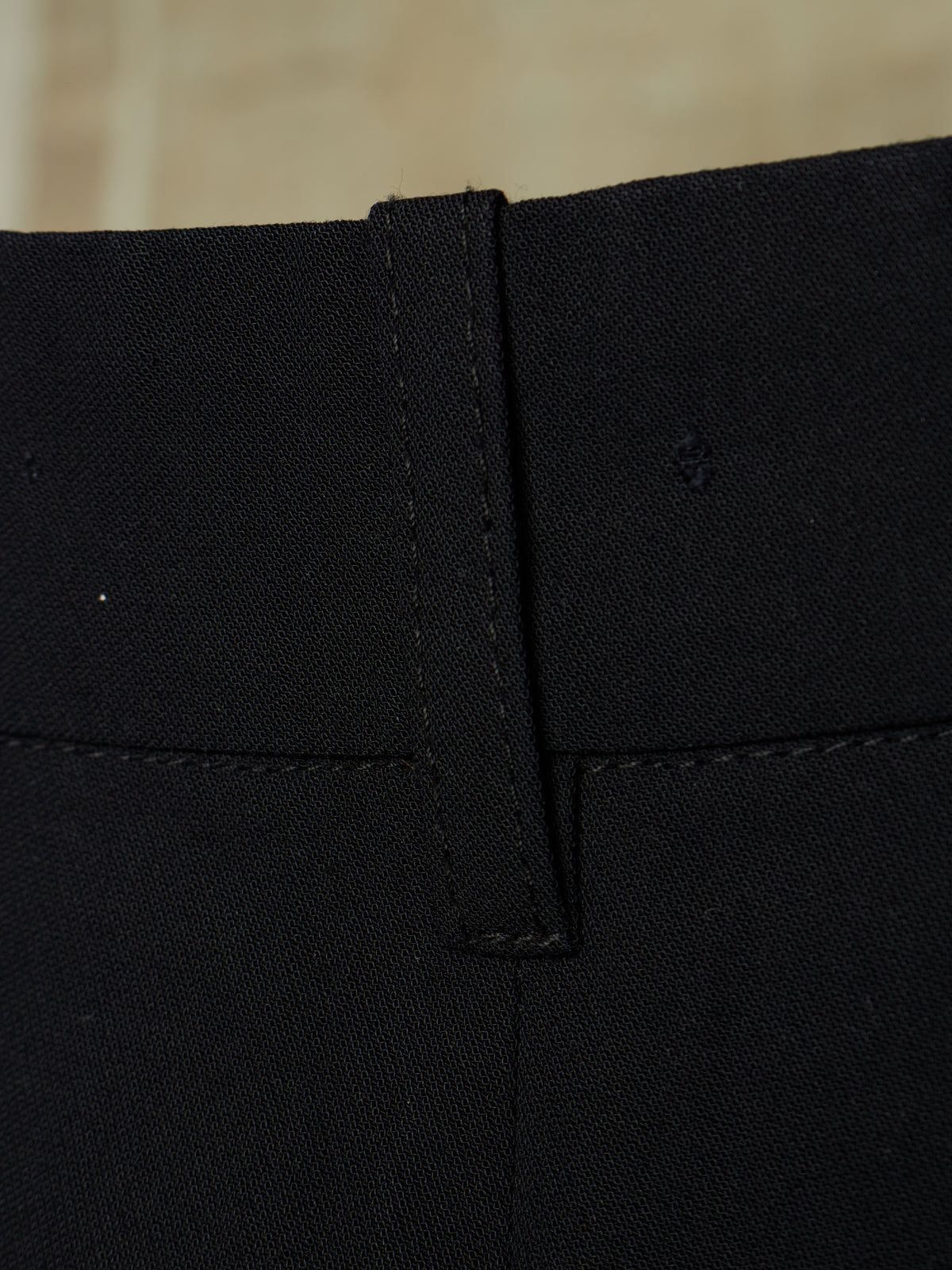 Ann Demeulemeester 90s Black Velvet Side Stripe Wide Leg Tuxedo Trousers