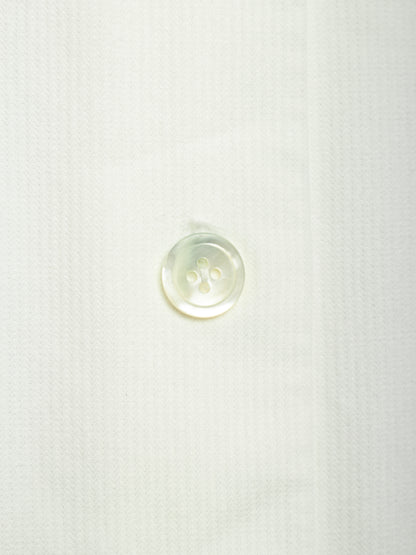 Ann Demeulemeester 2010s White Elongated Sleeve Striped Tailored Shirt