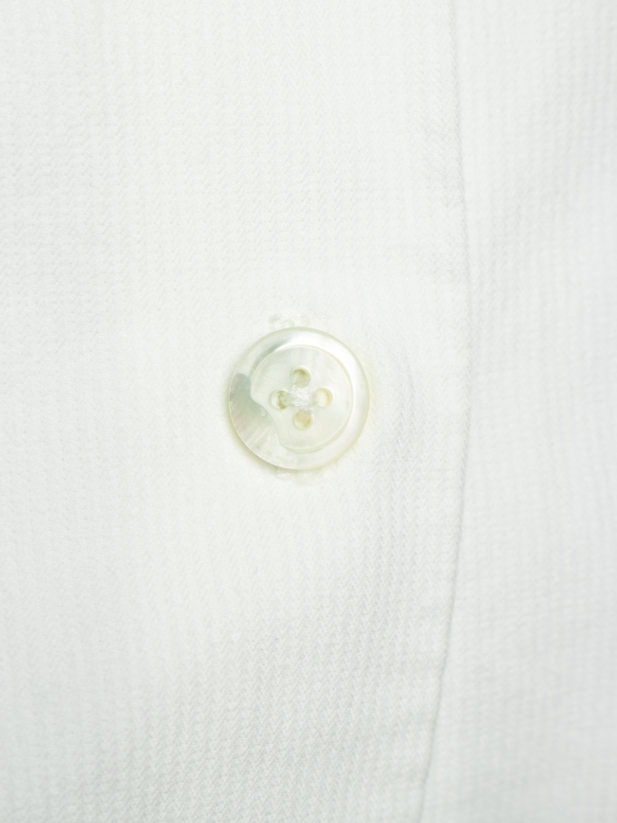 Ann Demeulemeester 2010s White Elongated Sleeve Striped Tailored Shirt