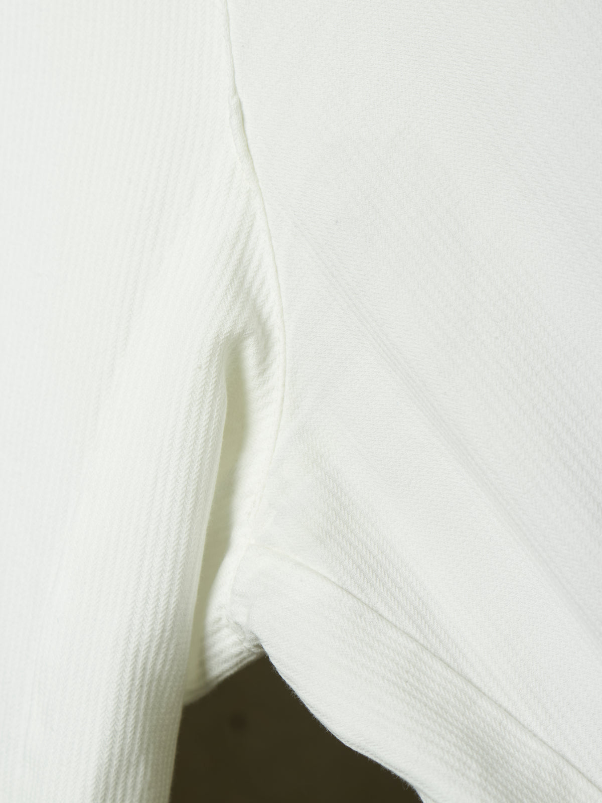 Ann Demeulemeester 2010s White Elongated Sleeve Striped Tailored Shirt