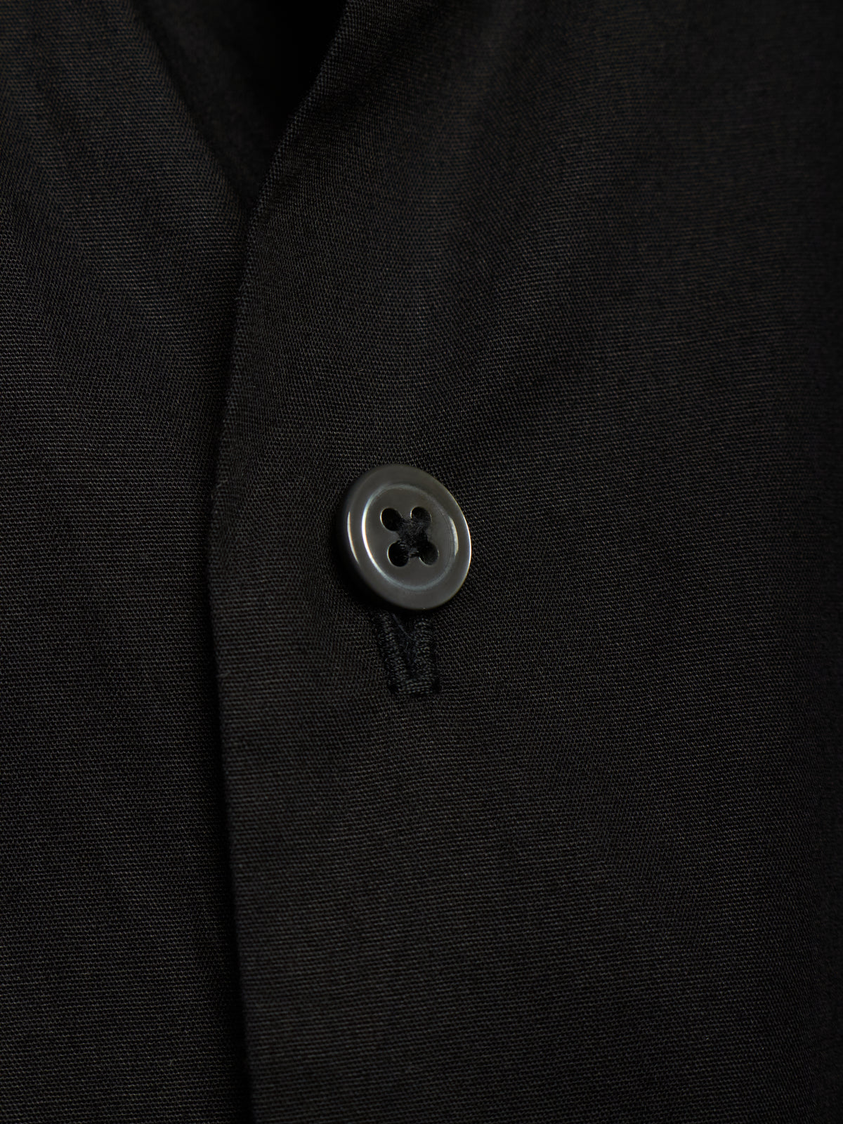Ann Demeulemeester AW22 Black 'Elisabeth' Long High Comfort Shirt