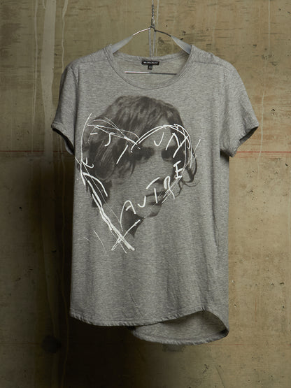 Ann Demeulemeester SS05 Asymmetric Portrait T-shirt