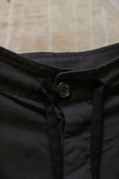 Ann Demeulemeester Early 00s Drawstring Cropped Riding Pants
