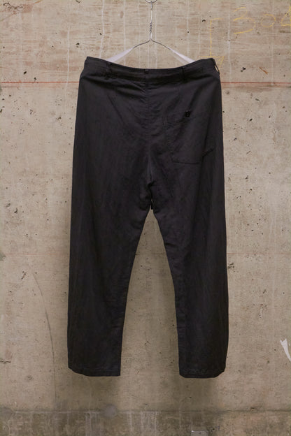 Ann Demeulemeester Early 00s Drawstring Cropped Riding Pants
