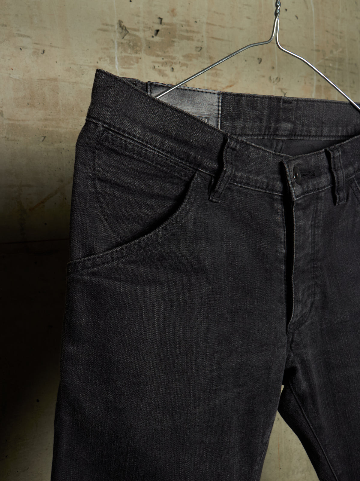 ATTACHMENT by Kazuyuki Kumagai 00s Grey J-Cut Skinny Denim