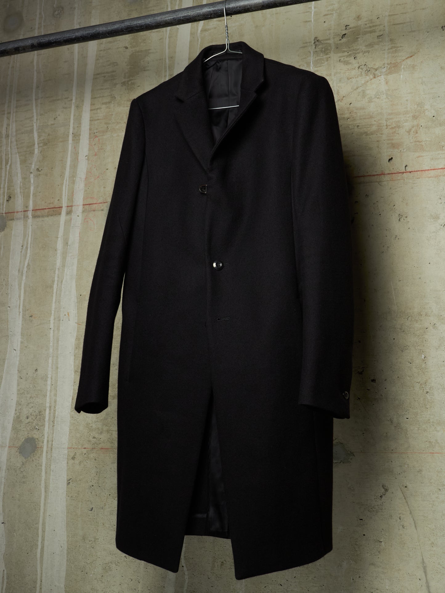 ATTACHMENT by Kazuyuki Kumagai 'AC22-208' Classic Wool Coat