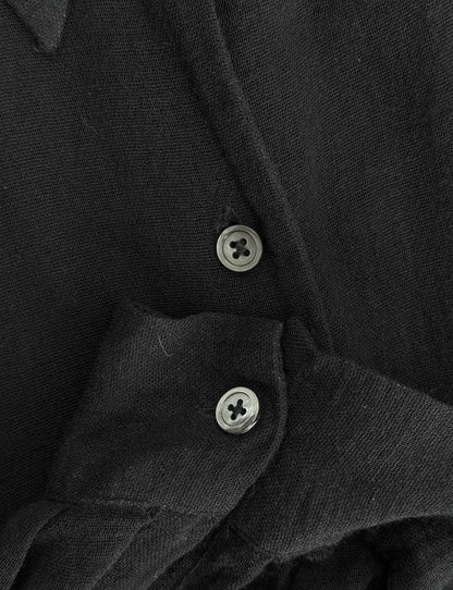 Ann Demeulemeester Early 00s Sheer Asymmetric Shirt