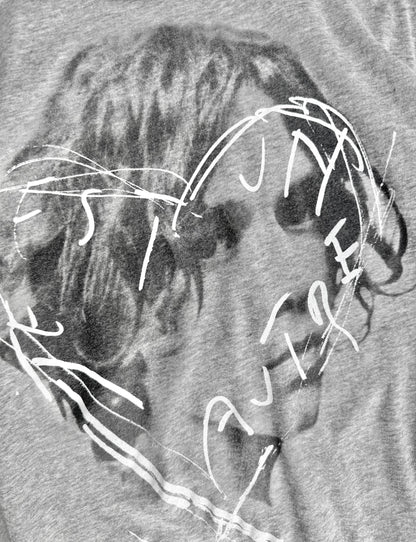 Ann Demeulemeester SS05 Asymmetric Portrait T-shirt