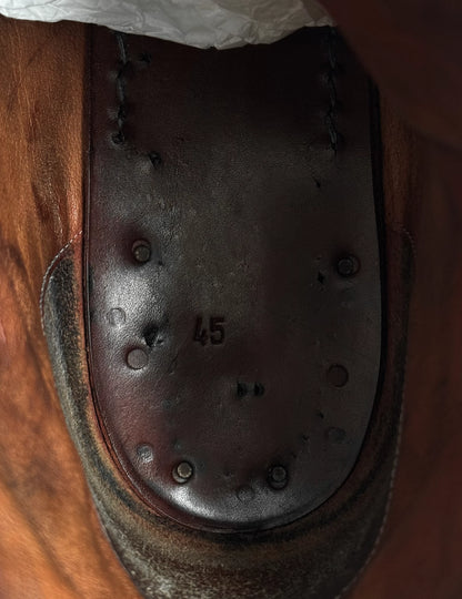 A DICIANNOVEVENTITRE (A1923) FW17-18 Horse Leather Ankle Boots