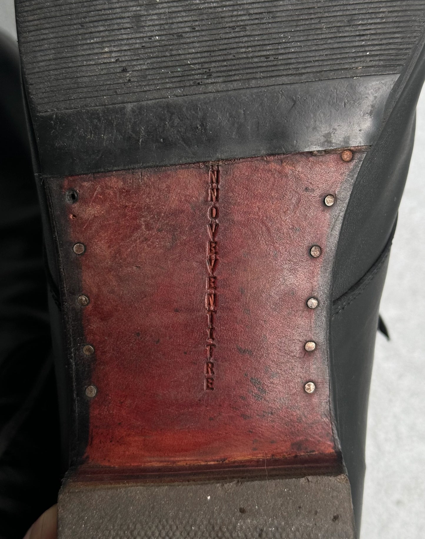 A DICIANNOVEVENTITRE (A1923) FW17-18 Horse Leather Ankle Boots