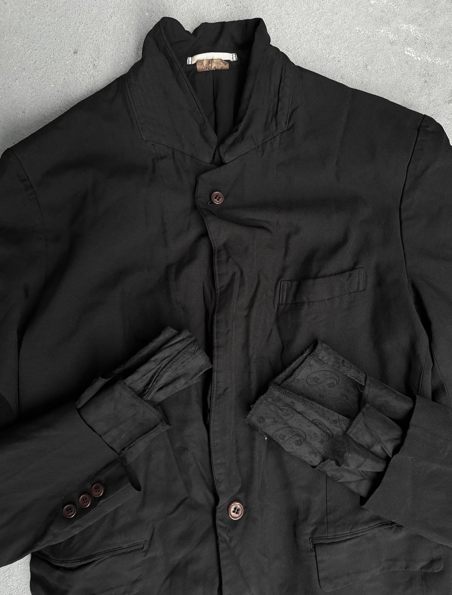 COMME des GARÇONS HOMME PLUS AW13 Sheer Layered Blazer