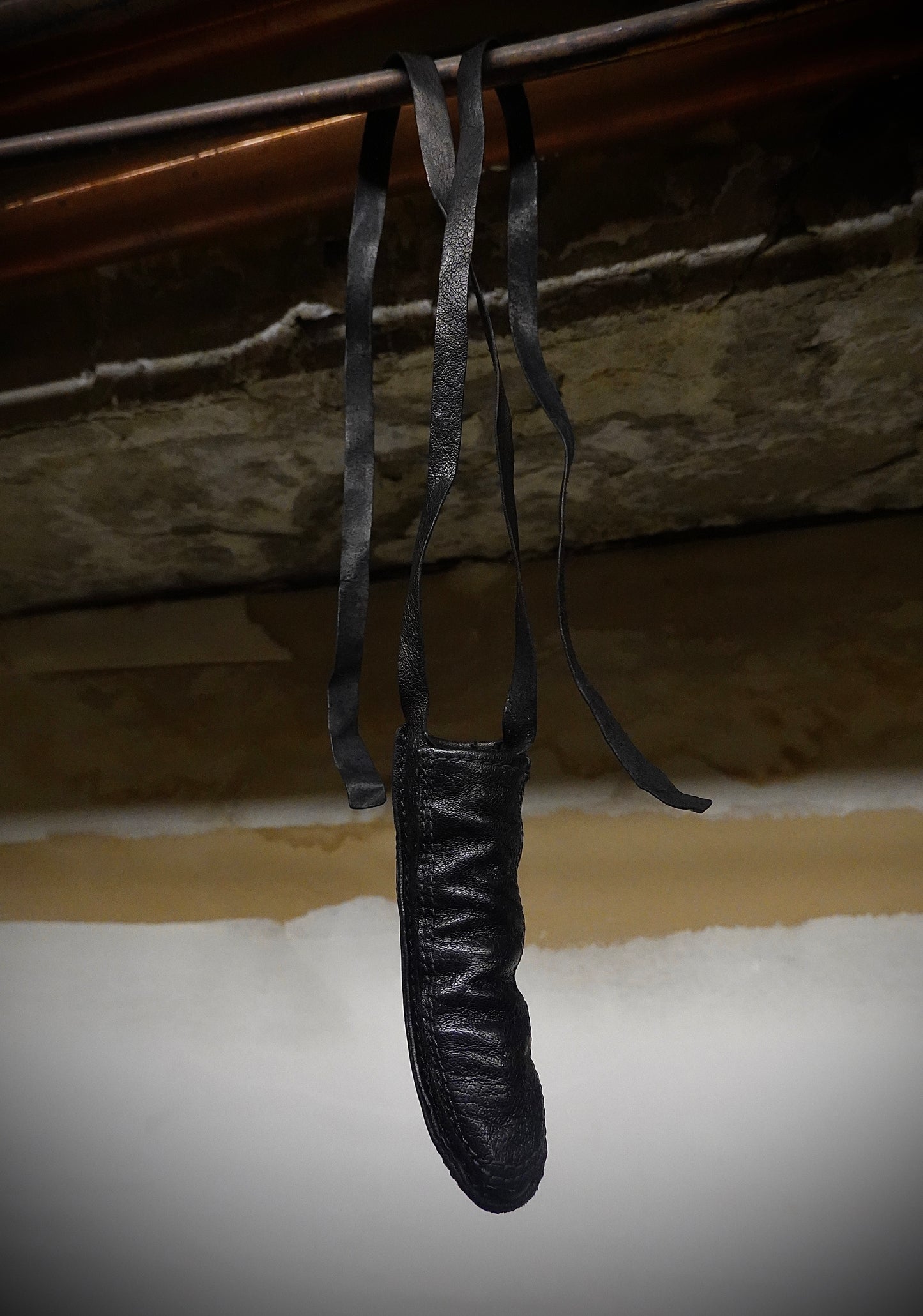 Carol Christian Poell ‘AM/10’ Limited Edition Object-dyed Kangaroo Leather Finger Necklace