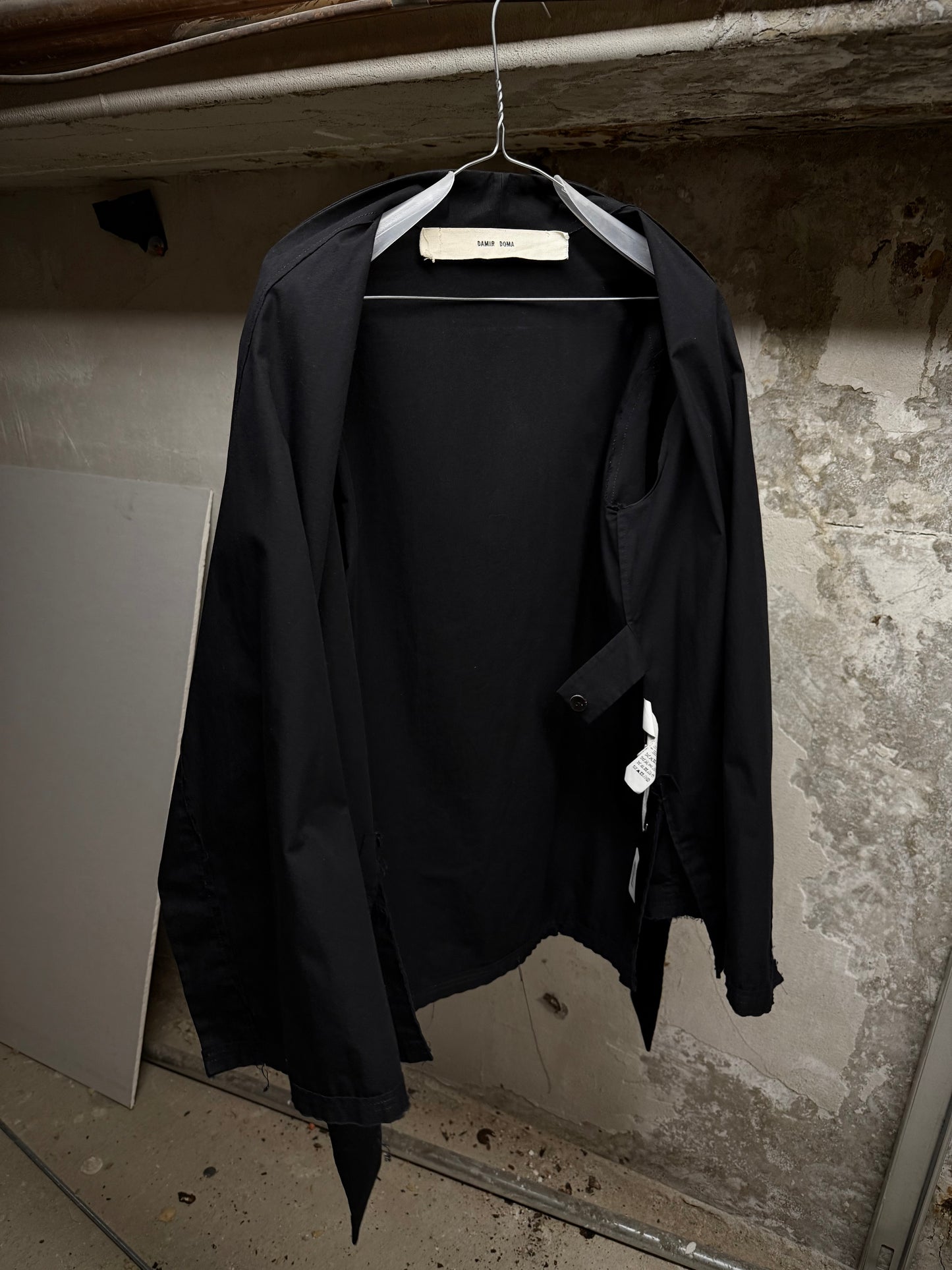 DAMIR DOMA AW15 Cotton Kimono Wrapped Jacket