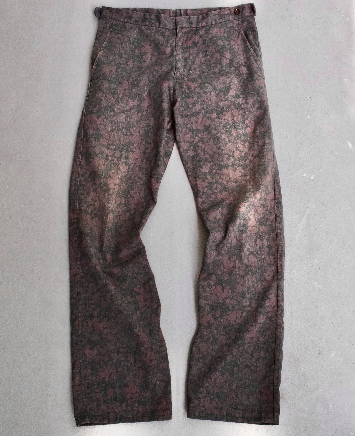 COMME des GARÇONS HOMME PLUS Early 00s ‘Acid’ Bootcut Pants