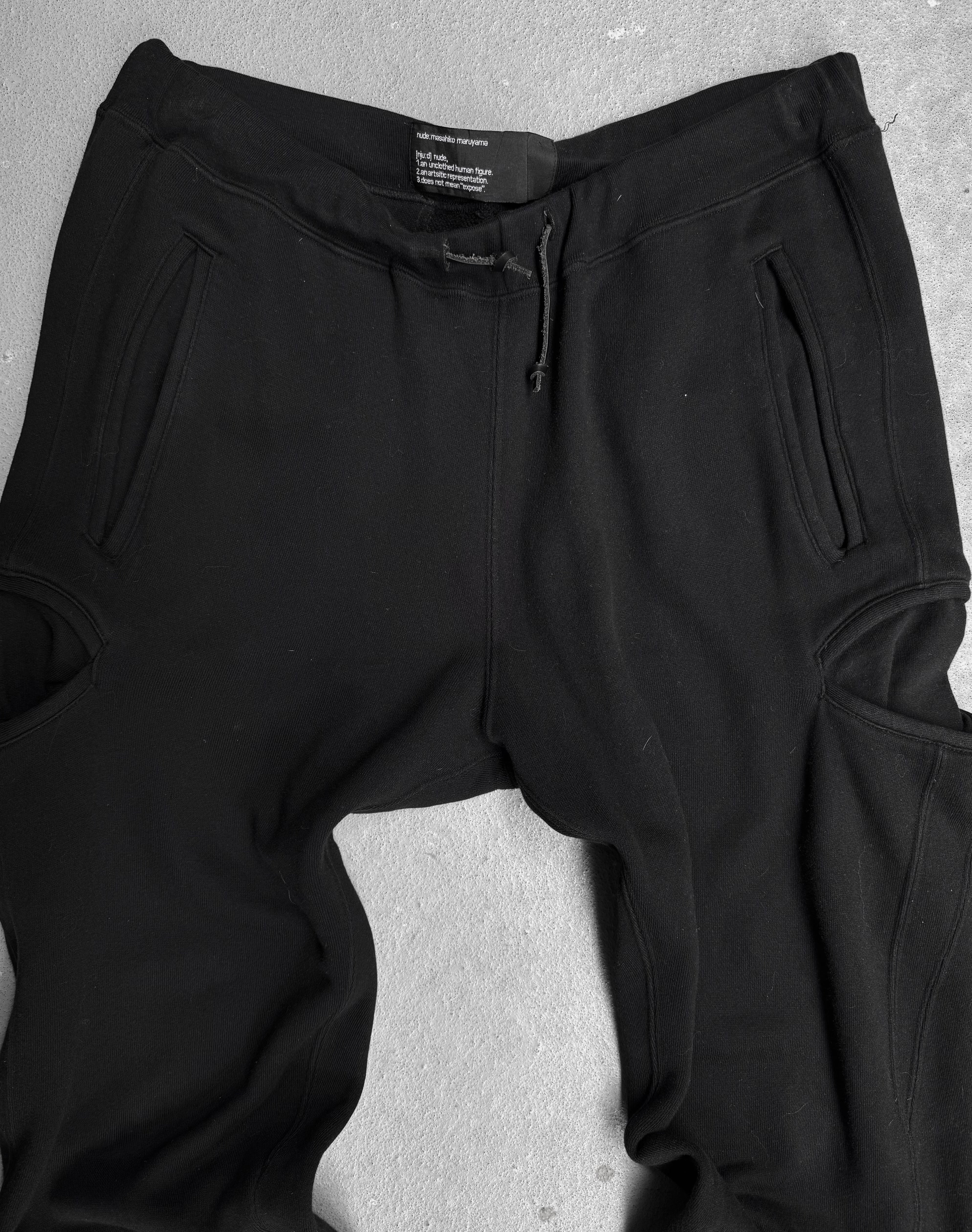 nude:masahiko maruyama Jetted Pocket Drawstring Sweatpants