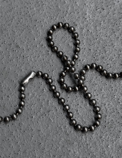 Carol Christian Poell ‘MM/1480’ Reverse Dental Teeth Silver Pendant Necklace