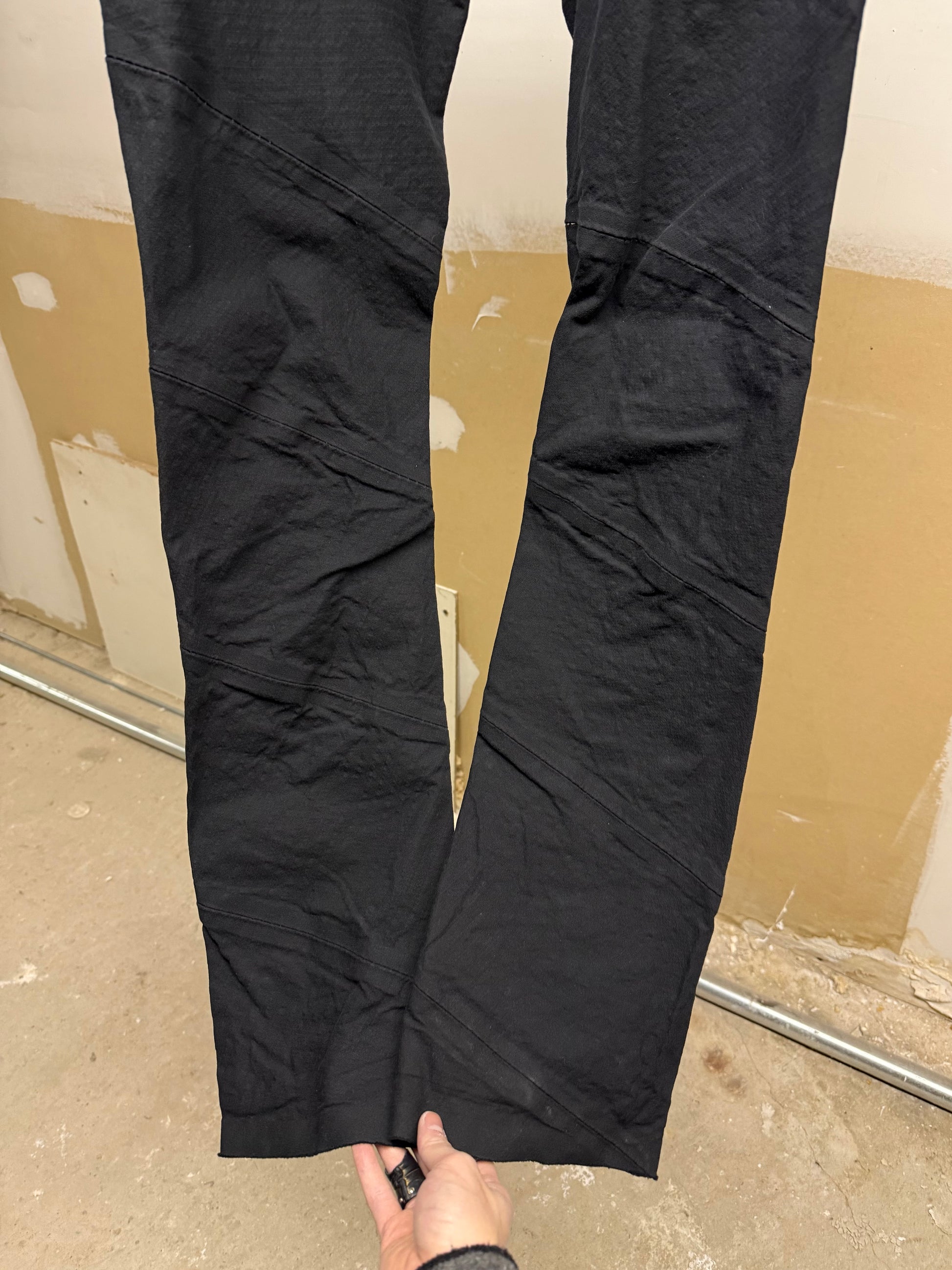 Carol Christian Poell 'PM-2504 ASA/10' Chain Seam Classic Spiral Pants detail | DRIEW GARMENTS
