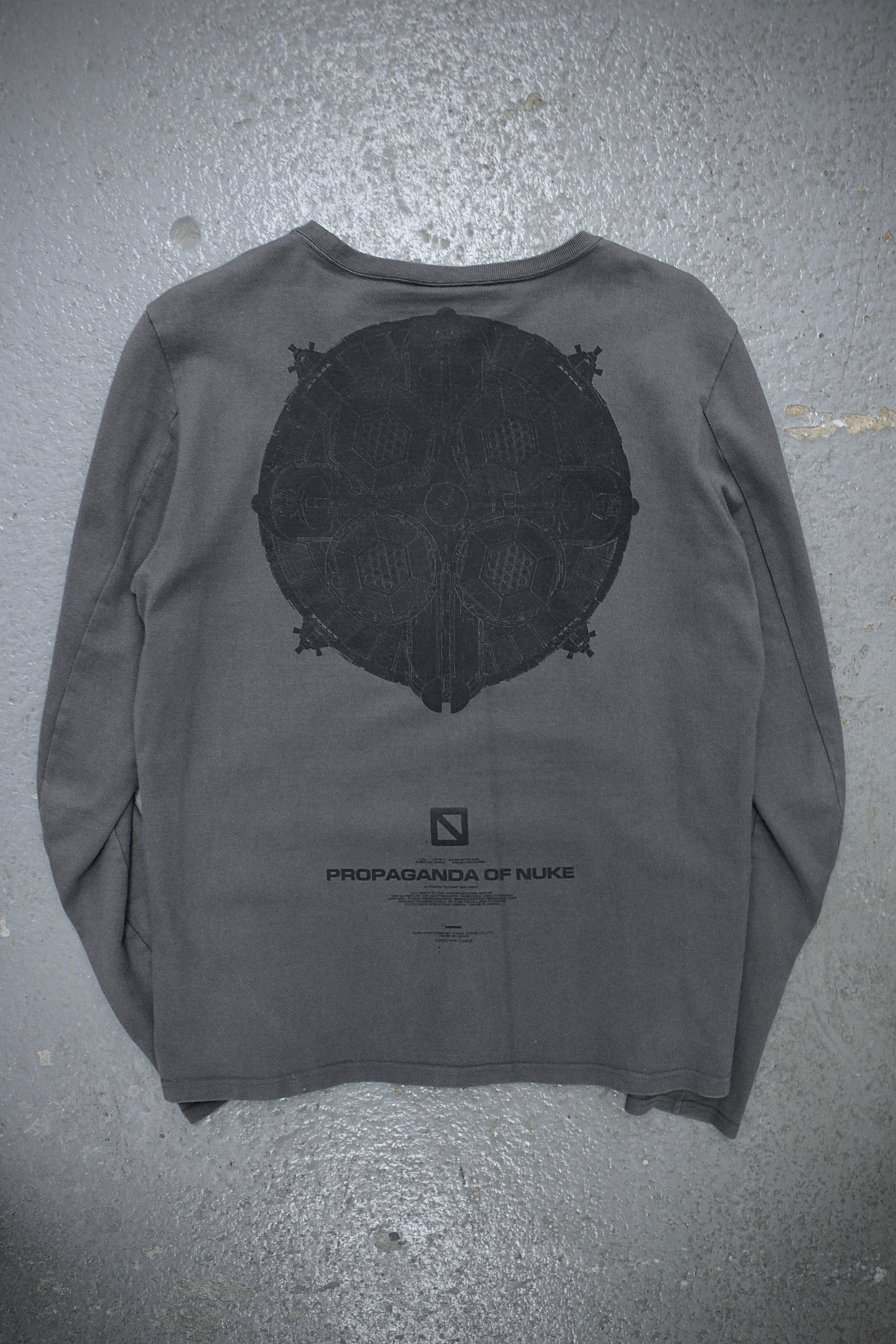 NUKE by Tatsuro Horikawa Late 90s Graphic Long-sleeves Jumper