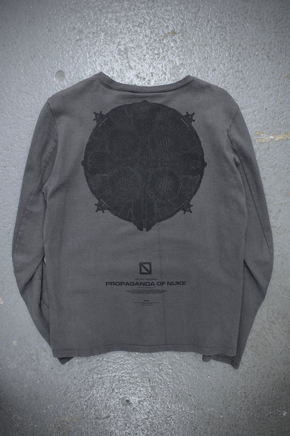NUKE by Tatsuro Horikawa Late 90s Graphic Long-sleeves Jumper
