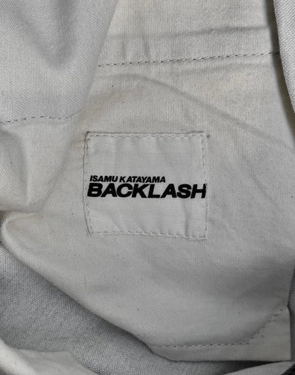*SAMPLE* Isamu Katayama “BACKLASH” SS17 Light Grey Wide Leg Cotton Pants