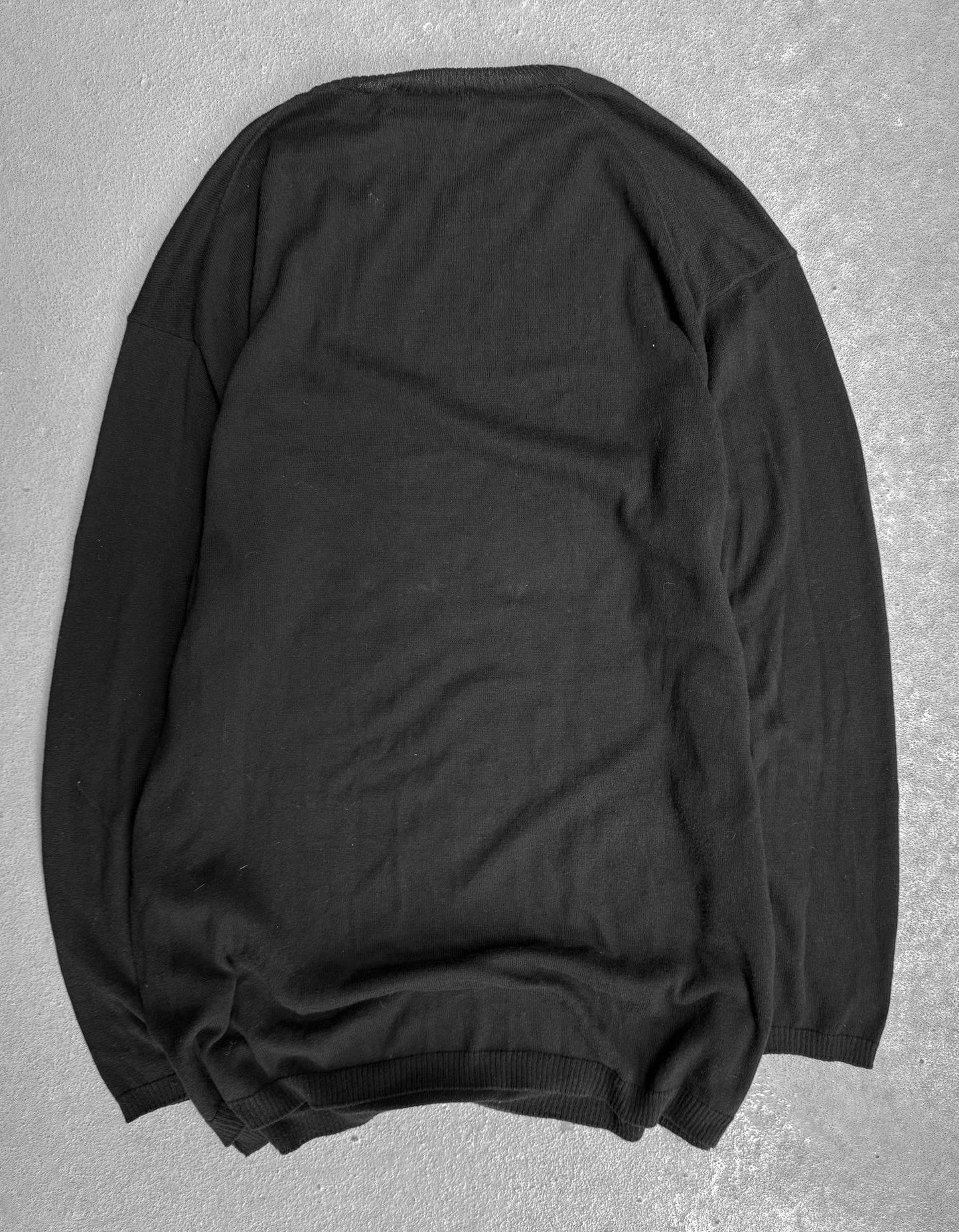 Yohji Yamamoto POUR HOMME SS19 Woman Intarsia No. 2 Jacquard Knit Jumper