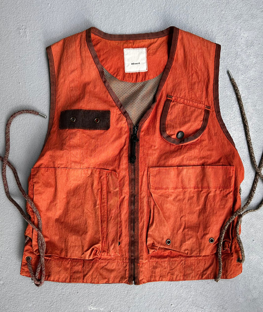 dézert Early 00s Lace-Up Tactical Vest